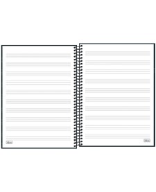 imagem de detalhe produto Caderno de Música Espiral Capa Dura Universitário Tilibra 80 Folhas