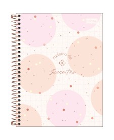 imagem principal do produto Caderno de Receitas Espiral Capa Dura Soho 90 Gramas 80 Folhas