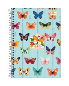 imagem principal do produto Caderno Espiral Capa Dura 1/4 Bloom 80 Folhas
