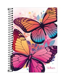 imagem principal do produto Caderno Espiral Capa Dura 1/4 Bloom 80 Folhas