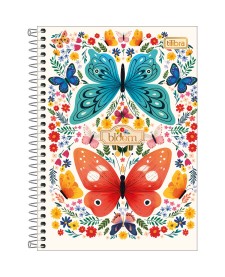 imagem principal do produto Caderno Espiral Capa Dura 1/4 Bloom 80 Folhas