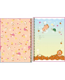 imagem de detalhe produto Caderno Espiral Capa Dura 1/4 Capyclub 80 Folhas