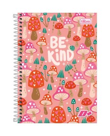 imagem principal do produto Caderno Espiral Capa Dura 1/4 D+ Feminino 200 Folhas