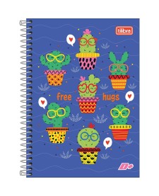 imagem principal do produto Caderno Espiral Capa Dura 1/4 D+ Feminino 200 Folhas