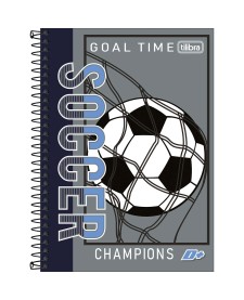 imagem principal do produto Caderno Espiral Capa Dura 1/4 D+ Masculino 96 Folhas