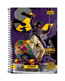 imagem principal do produto Caderno Espiral Capa Dura 1/4 Do It! 80 Folhas