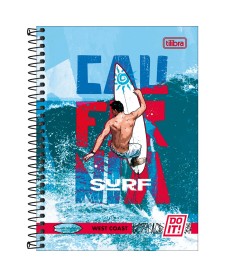 imagem principal do produto Caderno Espiral Capa Dura 1/4 Do It! 80 Folhas