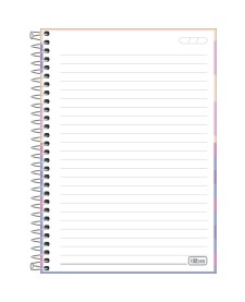 imagem de detalhe produto Caderno Espiral Capa Dura 1/4 Hug Me 80 Folhas