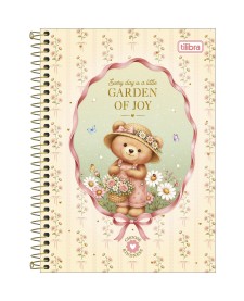imagem principal do produto Caderno Espiral Capa Dura 1/4 Love Bears 80 Folhas