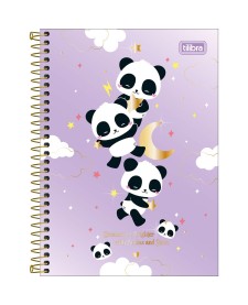 imagem principal do produto Caderno Espiral Capa Dura 1/4 Lovely Friend 80 Folhas