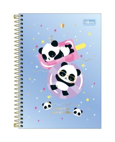 imagem principal do produto Caderno Espiral Capa Dura 1/4 Lovely Friend 80 Folhas