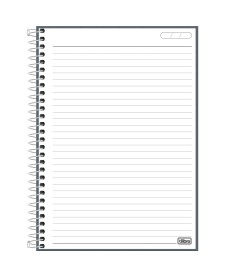 imagem de detalhe produto Caderno Espiral Capa Dura 1/4 Lunix 160 Folhas