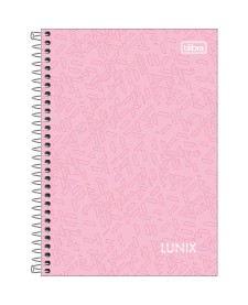 imagem principal do produto Caderno Espiral Capa Dura 1/4 Lunix 160 Folhas
