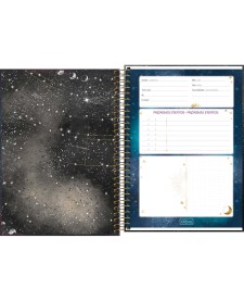 imagem de detalhe produto Caderno Espiral Capa Dura 1/4 Magic 80 Folhas