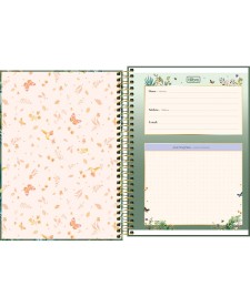 imagem de detalhe produto Caderno Espiral Capa Dura 1/4 Naturalis 80 Folhas