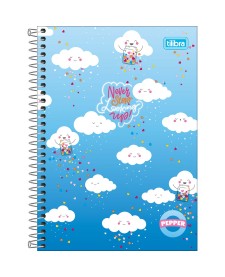 imagem principal do produto Caderno Espiral Capa Dura 1/4 Pepper Feminino 160 Folhas