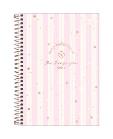 imagem principal do produto Caderno Espiral Capa Dura 1/4 Soho 80 Folhas