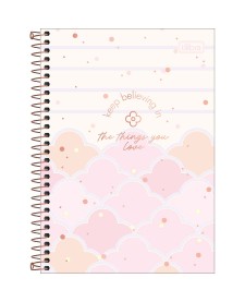 imagem principal do produto Caderno Espiral Capa Dura 1/4 Soho 80 Folhas