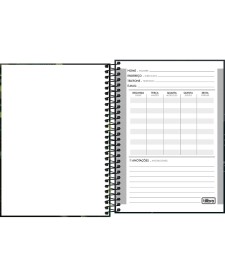 imagem de detalhe produto Caderno Espiral Capa Dura 1/4 Strong 80 Folhas