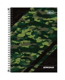 imagem principal do produto Caderno Espiral Capa Dura 1/4 Strong 80 Folhas