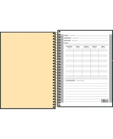 imagem de detalhe produto Caderno Espiral Capa Dura 1/4 West Village 80 Folhas