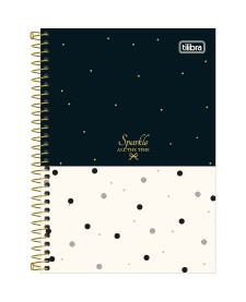 imagem principal do produto Caderno Espiral Capa Dura 1/4 West Village 80 Folhas