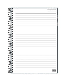 imagem de detalhe produto Caderno Espiral Capa Dura 1/4 X-Racing 80 Folhas