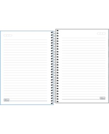 imagem de detalhe produto Caderno Espiral Capa Dura 1/4 Zip Colors 160 Folhas