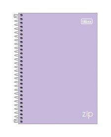 imagem principal do produto Caderno Espiral Capa Dura 1/4 Zip Colors 160 Folhas