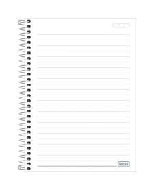 imagem de detalhe produto Caderno Espiral Capa Dura 1/4 Zoom+ Feminino 200 Folhas