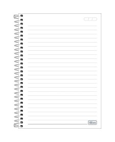 imagem de detalhe produto Caderno Espiral Capa Dura 1/4 Zoom+ Feminino 96 Folhas