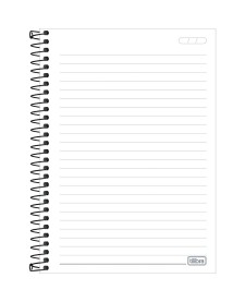 imagem de detalhe produto Caderno Espiral Capa Dura 1/4 Zoom+ Masculino 200 Folhas