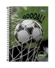 imagem principal do produto Caderno Espiral Capa Dura 1/4 Zoom+ Masculino 96 Folhas