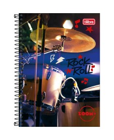 imagem principal do produto Caderno Espiral Capa Dura 1/4 Zoom+ Masculino 96 Folhas