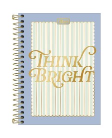 imagem principal do produto Caderno Espiral Capa Dura 1/8 Linea 80 Folhas