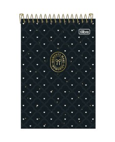 imagem principal do produto Caderno Espiral Capa Dura Ao Alto 1/4 West Village 80 Folhas