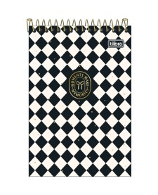 imagem principal do produto Caderno Espiral Capa Dura Ao Alto 1/4 West Village 80 Folhas