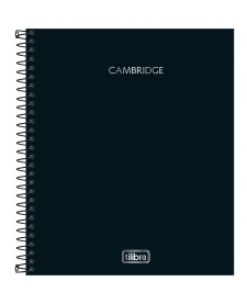 imagem principal do produto Caderno Espiral Capa Dura Book 1 Matéria Cambridge 80 Folhas