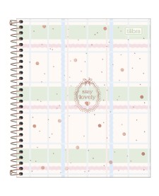 imagem principal do produto Caderno Espiral Capa Dura Book 1 Matéria Soho 80 Folhas