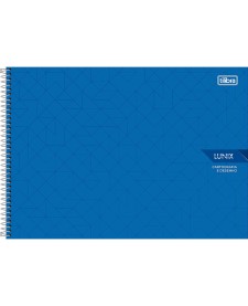 imagem principal do produto Caderno Espiral Capa Dura Cartografia e Desenho Lunix 60 Folhas