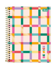 imagem principal do produto Caderno Espiral Capa Dura Colegial 1 Matéria Be Nice 80 Folhas