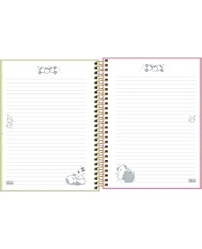 imagem de detalhe produto Caderno Espiral Capa Dura Colegial 1 Matéria Capyclub 60 Folhas