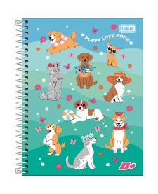 imagem principal do produto Caderno Espiral Capa Dura Colegial 1 Matéria D+ 96 Folhas