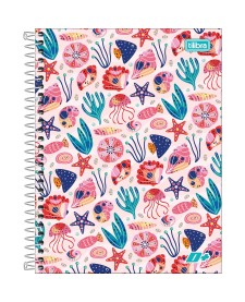 imagem principal do produto Caderno Espiral Capa Dura Colegial 1 Matéria D+ 96 Folhas