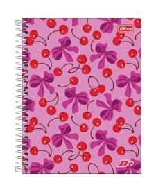 imagem principal do produto Caderno Espiral Capa Dura Colegial 1 Matéria D+ 96 Folhas