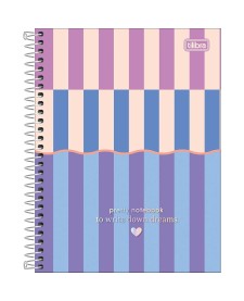 imagem principal do produto Caderno Espiral Capa Dura Colegial 1 Matéria Melrose 60 Folhas