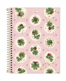 imagem principal do produto Caderno Espiral Capa Dura Colegial 1 Matéria Scarlet 80 Folhas