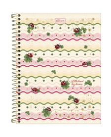 imagem principal do produto Caderno Espiral Capa Dura Colegial 1 Matéria Scarlet 80 Folhas