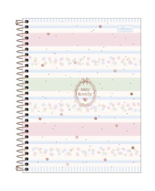 imagem principal do produto Caderno Espiral Capa Dura Colegial 1 Matéria Soho 80 Folhas
