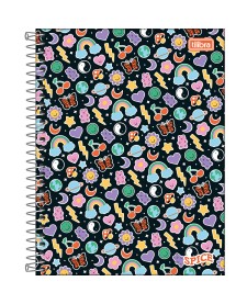 imagem principal do produto Caderno Espiral Capa Dura Colegial 1 Matéria Spice 80 Folhas